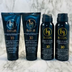 Black Girl Sunscreens & Sunscreen Sprays